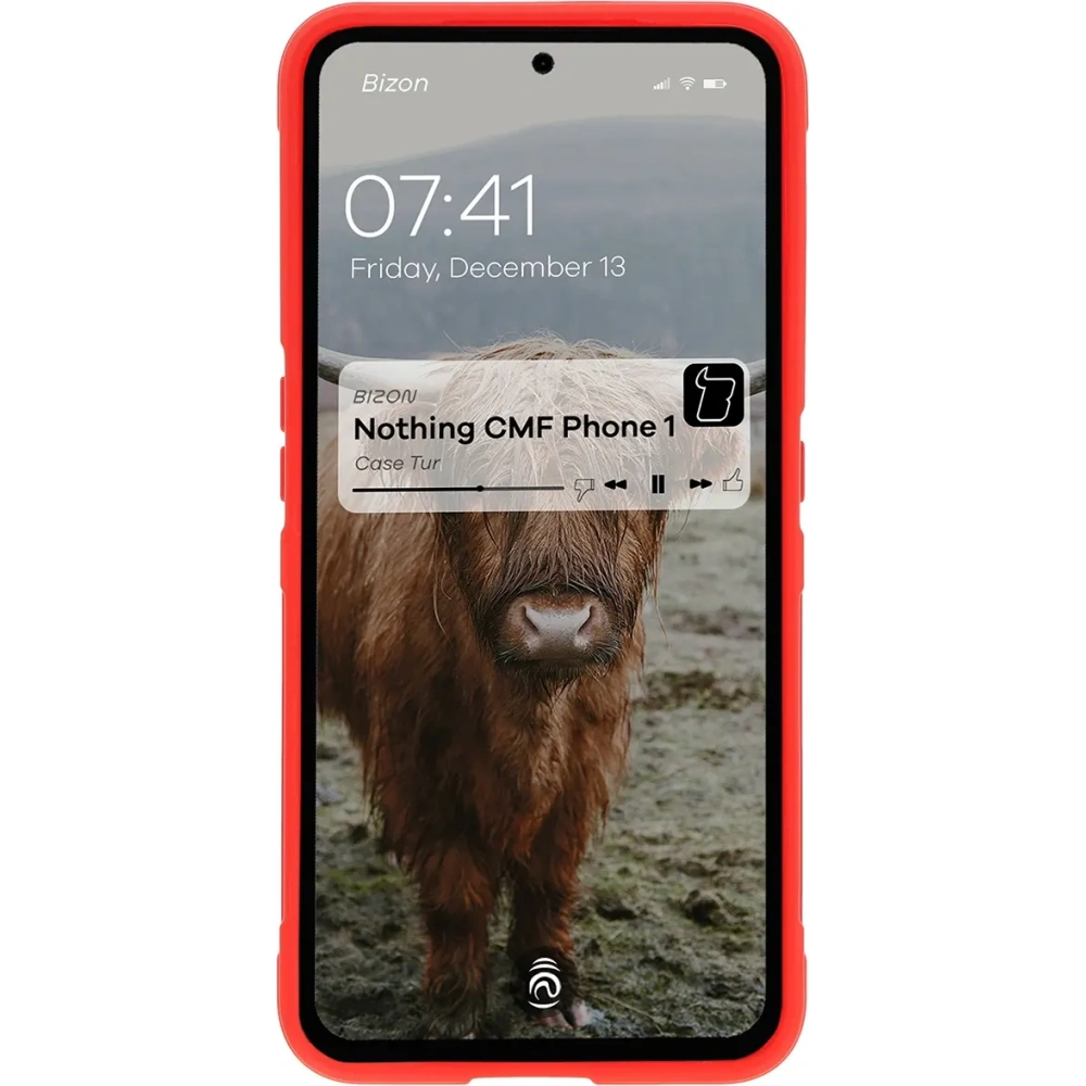 Hurtownia GSM - Bizon Case Tur Nimic CMF Telefon 1 roșu - BIZ6855 - {ean13} - Hurt