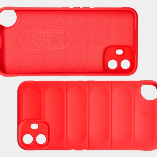 Pancerne etui Bizon Case Tur do Nothing CMF Phone 1 czerwone