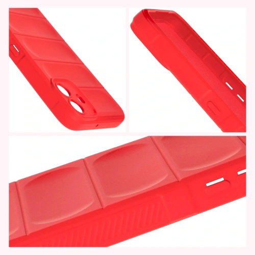 Pancerne etui Bizon Case Tur do Nothing CMF Phone 1 czerwone