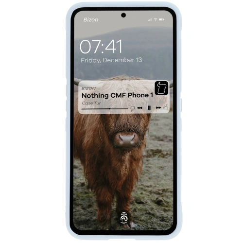 Pancerne etui Bizon Case Tur do Nothing CMF Phone 1 jasnoniebieskie