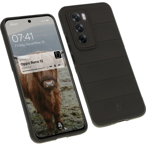 Pancerne etui Bizon Case Tur do Oppo Reno 12 czarne