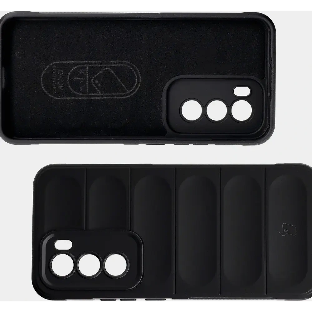 Hurtownia GSM - Pancerne etui Bizon Case Tur do Oppo Reno 12 czarne - BIZ6858 - {ean13} - Hurt