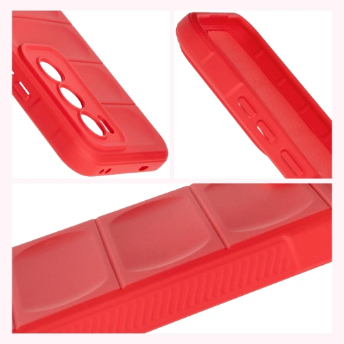 Pancerne etui Bizon Case Tur do Oppo Reno 12 czerwone