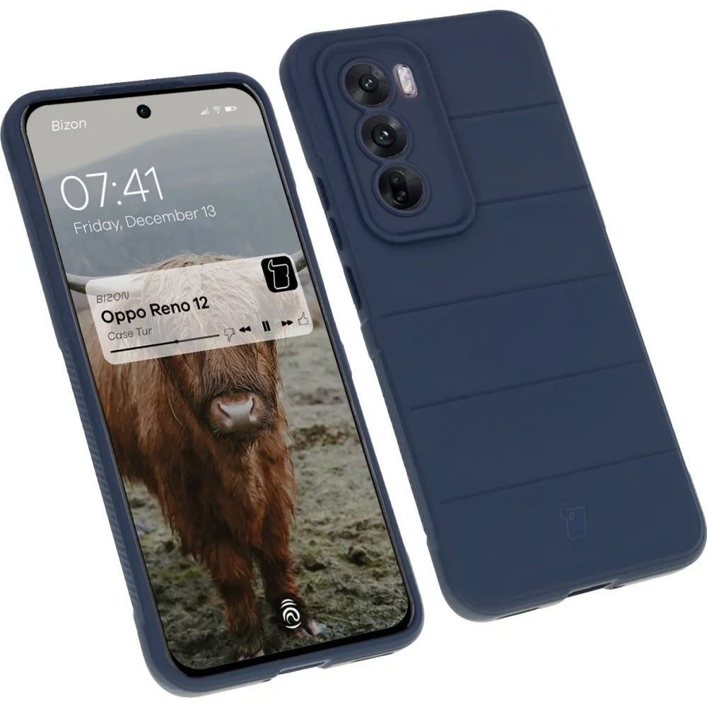 Hurtownia GSM - Pancerne etui Bizon Case Tur do Oppo Reno 12 granatowe - BIZ6860 - {ean13} - Hurt