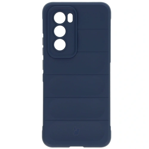 Pancerne etui Bizon Case Tur do Oppo Reno 12 granatowe