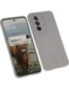 Bizon Case für Oppo Reno 12 in hellgrau