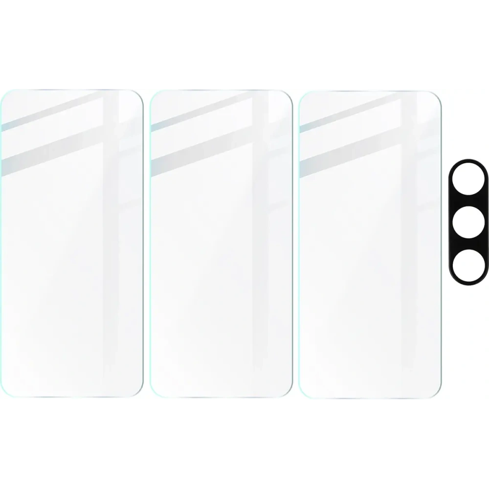 Hurtownia GSM - Bizon Clear 3x Bildschirmglas + Kameraglas Samsung Galaxy S24 FE - BIZ6862 - {ean13} - Hurt