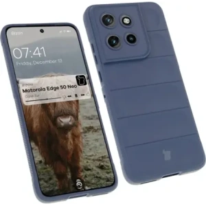 Hurtownia GSM - Bizon tok Tur Motorola Edge 50 Neo sötétkék - BIZ6866 - {ean13} - Hurt