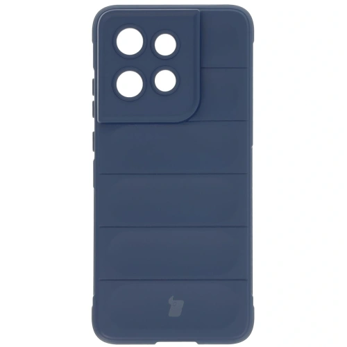 Pancerne etui Bizon Case Tur do Motorola Edge 50 Neo granatowe
