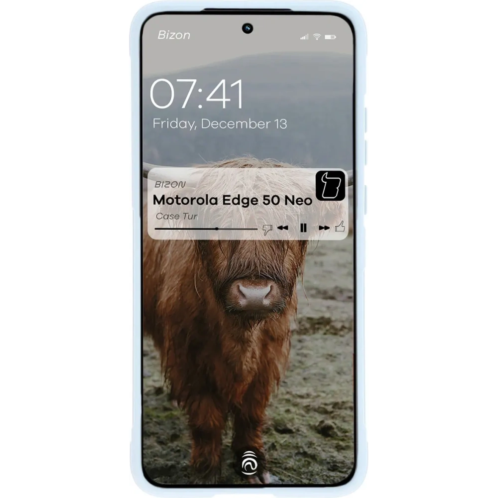 Hurtownia GSM - Bizon Hülle für Motorola Edge 50 Neo hellblau - BIZ6867 - {ean13} - Hurt