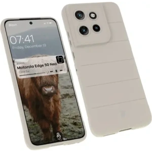 Hurtownia GSM - Bizon tok Tur Motorola Edge 50 Neo világosszürke - BIZ6868 - {ean13} - Hurt