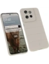Bizon Caz Tur Motorola Edge 50 Neo gri deschis