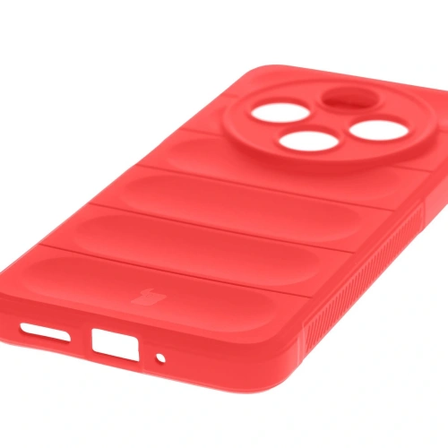 Pancerne etui Bizon Case Tur do Xiaomi Redmi 14C 4G / POCO C75 czerwone