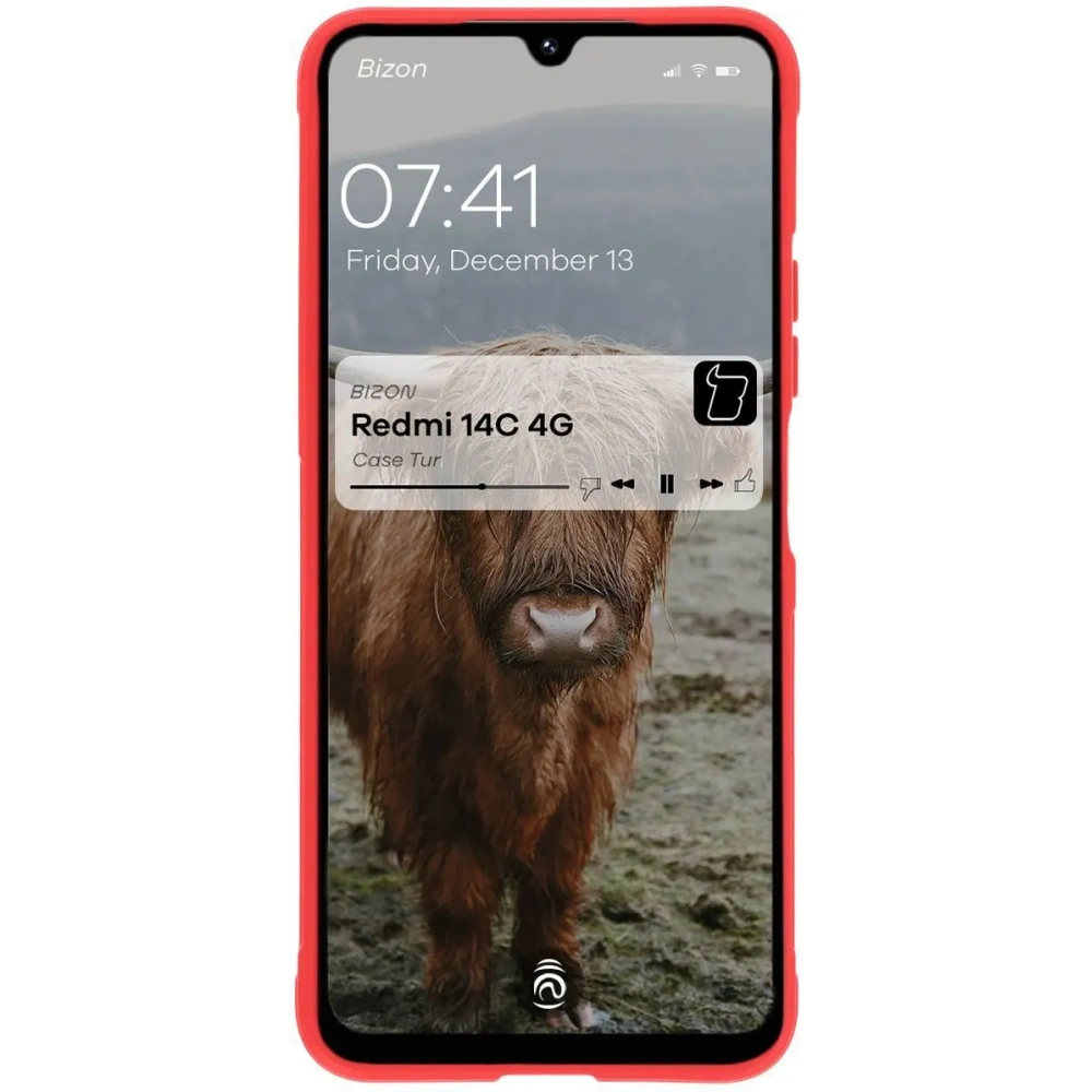 Wholesale Bizon Case Tur Xiaomi Redmi 14C 4G / POCO C75 red - BIZ6870 - {ean13} - Hurt