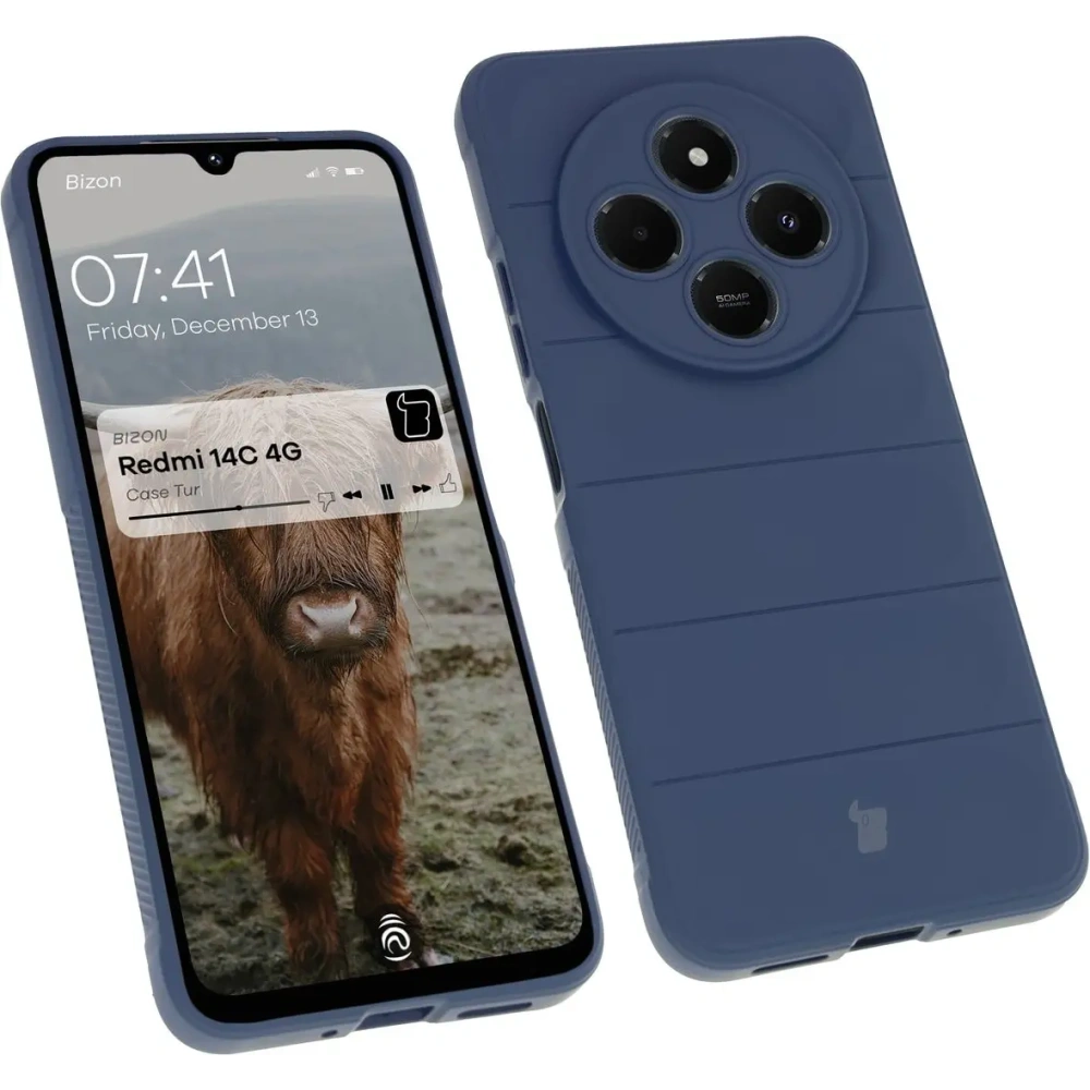 Hurtownia GSM - Bizon Case Tur Xiaomi Redmi 14C 4G / POCO C75 marineblau - BIZ6871 - {ean13} - Hurt