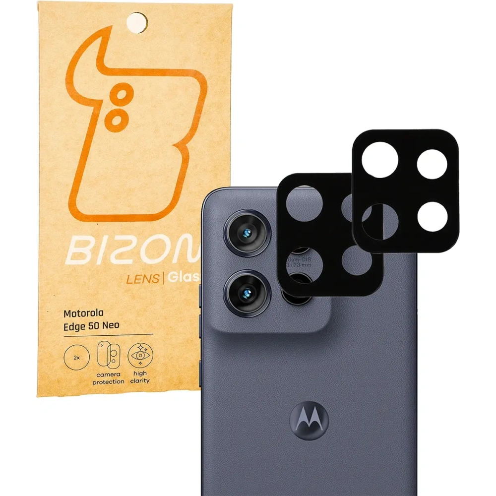 Hurtownia GSM - Bizon Sticlă Obiectiv Motorola Edge 50 Neo [2 PACK] - BIZ6876 - {ean13} - Hurt