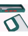 Hurtownia GSM - Bizon Case Hybrid Ring Motorola Edge 50 Fusion fumuriu cu un cadru verde închis - BIZ6880 - {ean13} - Hurt