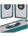Hurtownia GSM - Bizon Case Hybrid Ring Motorola Edge 50 Fusion fumuriu cu un cadru verde închis - BIZ6880 - {ean13} - Hurt