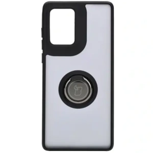 Wholesale Bizon Case Hybrid Ring Motorola Edge 50 Fusion smoky with a black frame - BIZ6881 - {ean13} - Hurt