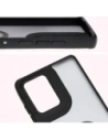 Hurtownia GSM - Etui z uchwytem na palec Bizon Case Hybrid Ring do Motorola Edge 50 Fusion przydymione z czarną ramką - BIZ6881 - {ean13} - Hurt