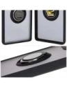 Hurtownia GSM - Etui z uchwytem na palec Bizon Case Hybrid Ring do Motorola Edge 50 Fusion przydymione z czarną ramką - BIZ6881 - {ean13} - Hurt