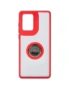 Hurtownia GSM - Husa hibridă Bizon pentru Motorola Edge 50 Fusion, fumurie cu un cadru roșu. - BIZ6882 - {ean13} - Hurt