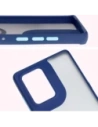 Wholesale Bizon Case Hybrid Ring Motorola Edge 50 Fusion smoky with a navy blue frame - BIZ6883 - {ean13} - Hurt