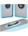 Hurtownia GSM - Caz Bison Hybrid Ring Motorola Edge 50 Fusion fumuriu cu un cadru de culoare albastru deschis - BIZ6884 - {ean13} - Hurt