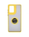 Hurtownia GSM - Bizon Case Hybrid Ring Motorola Edge 50 Fusion rauchig mit einem gelben Rahmen - BIZ6885 - {ean13} - Hurt