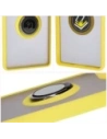 Hurtownia GSM - Bizon Case Hybrid Ring Motorola Edge 50 Fusion rauchig mit einem gelben Rahmen - BIZ6885 - {ean13} - Hurt
