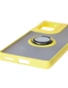 Hurtownia GSM - Bizon Hybrid Ring tok Motorola Edge 50 Fusion füstös színben, sárga kerettel - BIZ6885 - {ean13} - Hurt