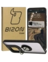 Hurtownia GSM - Bizon Case Hybrid Ring Motorola Edge 50 Neo fumuriu cu un cadru negru - BIZ6887 - {ean13} - Hurt