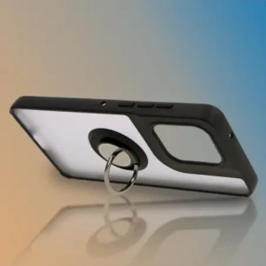 Hurtownia GSM - Bizon Case Hybrid Gyűrű Motorola Edge 50 Neo füstös fekete kerettel - BIZ6887 - {ean13} - Hurt