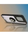 Hurtownia GSM - Pouzdro s prstenem na prst Bizon Case Hybrid Ring pro Motorola Edge 50 Neo kouřové s černým rámečkem - BIZ6887 - {ean13} - Hurt