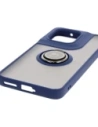 Hurtownia GSM - Etui z uchwytem na palec Bizon Case Hybrid Ring do Motorola Edge 50 Neo przydymione z granatową ramką - BIZ6889 - {ean13} - Hurt