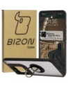 Hurtownia GSM - Bizon Case Hybrid Ring Motorola Edge 50 Ultra fumuriu cu un cadru negru - BIZ6893 - {ean13} - Hurt