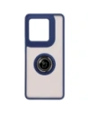 Hurtownia GSM - Bizon Case Hybrid Ring Motorola Edge 50 Ultra rauchig mit einem navyblauen Rahmen - BIZ6895 - {ean13} - Hurt