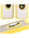 Hurtownia GSM - Bizon Case Hybrid Ring Motorola Edge 50 Ultra rauchig mit einem gelben Rahmen - BIZ6897 - {ean13} - Hurt