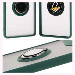 Hurtownia GSM - Bizon Case Hybrid Ring Motorola Moto G85 5G füstös sötétzöld kerettel - BIZ6898 - {ean13} - Hurt