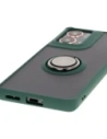 Hurtownia GSM - Bizon Case Hybrid Ring Motorola Moto G85 5G rauchig mit einem dunkelgrünen Rahmen - BIZ6898 - {ean13} - Hurt