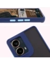 Hurtownia GSM - Bizon Case Hybrid Ring Motorola Moto G85 5G rauchig mit einem marineblauen Rahmen - BIZ6900 - {ean13} - Hurt