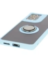 Hurtownia GSM - Bizon Case Hybrid Ring Motorola Moto G85 5G rauchig mit einem hellblauen Rahmen - BIZ6901 - {ean13} - Hurt