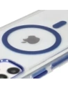 Wholesale Bizon Case Marco Apple iPhone 11 clear with blue frame - BIZ6903 - {ean13} - Hurt