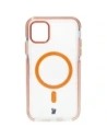 Hurtownia GSM - Etui s magnetickým kroužkem Bizon Case Marco pro Apple iPhone 11 průhledné s oranžovým rámečkem - BIZ6904 - {ean13} - Hurt