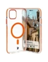 Hurtownia GSM - Etui s magnetickým kroužkem Bizon Case Marco pro Apple iPhone 11 průhledné s oranžovým rámečkem - BIZ6904 - {ean13} - Hurt