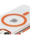Hurtownia GSM - Etui s magnetickým kroužkem Bizon Case Marco pro Apple iPhone 11 průhledné s oranžovým rámečkem - BIZ6904 - {ean13} - Hurt