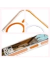 Hurtownia GSM - Etui s magnetickým kroužkem Bizon Case Marco pro Apple iPhone 11 průhledné s oranžovým rámečkem - BIZ6904 - {ean13} - Hurt