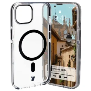 Hurtownia GSM - Bizon Case Marco Apple iPhone 14 / Apple iPhone 13 klar mit schwarzem Rahmen - BIZ6905 - {ean13} - Hurt