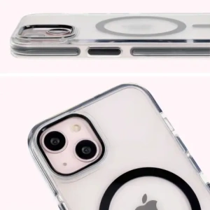 Hurtownia GSM - Bizon Case Marco Apple iPhone 14 / Apple iPhone 13 klar mit schwarzem Rahmen - BIZ6905 - {ean13} - Hurt