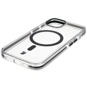 Hurtownia GSM - Etui z pierścieniem magnetycznym Bizon Case Marco do Apple iPhone 14 / Apple iPhone 13 przezroczyste z czarną ramką - BIZ6905 - {ean13} - Hurt